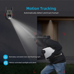 12MP 6K ICSee <span class=keywords><strong>APP</strong></span> 3 lentes 8X <span class=keywords><strong>Zoom</strong></span> óptico exterior impermeable inalámbrico WiFi red IP PTZ CCTV WiFi cámara <span class=keywords><strong>de</strong></span> seguridad para el hogar - Product Image 6