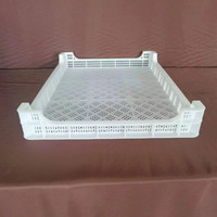 Paniers de séchage en plastique à mailles ventilées (diverses tailles) recyclables et empilables pour sécher/rafraîchir les aliments, les légumes et les fruits