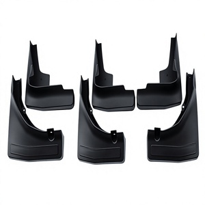 Pare-boue en plastique noir pour Mercedes-Benz, garde-boue de pneu, déflecteurs de voiture, 2016 et années suivantes - Product Image 5