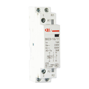 Contactor de Bobina de CA BKC3-16, Venta al por Mayor de Fábrica, Certificado IEC CCC, 3P <span class=keywords><strong>230</strong></span>/400V, Alto Rendimiento, 16A 50Hz, Hebei China, NO/<span class=keywords><strong>NC</strong></span> (AC CON) - Product Image 2