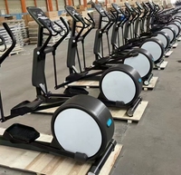 Elliptiques électriques en acier durable avec résistance magnétique, écran LED, équipement de fitness pour entraînement et musculation à domicile