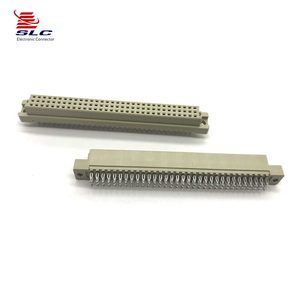 Плотно прилегающий разъем BTB, гнездовой разъем 96 контактов DIP DIN41612