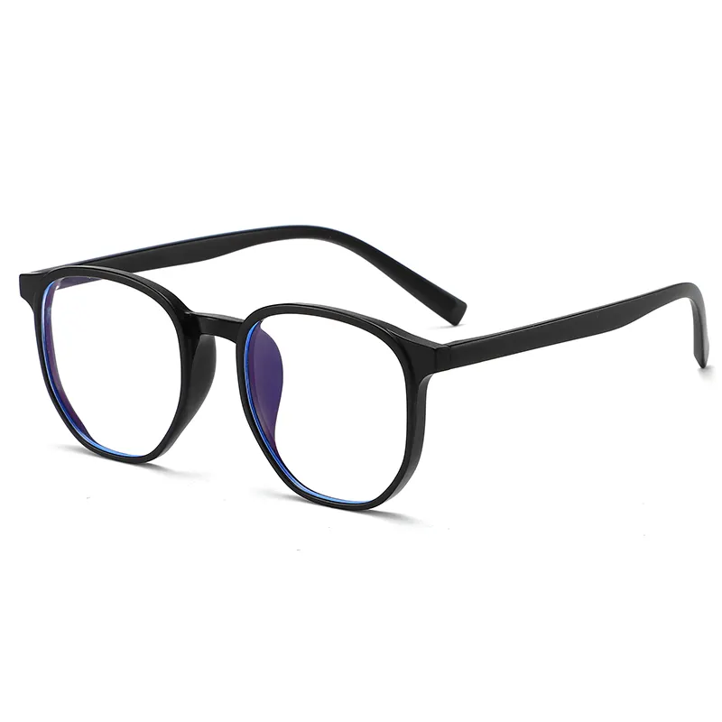 Instagram new product TR90 optical frame anti blue light blocking flat glasses