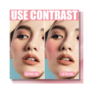 Palette de fard à <span class=keywords><strong>joues</strong></span> crème rose mat vegan haute pigmentation, résistante à l'eau, certifiée CE, pour peaux claires, poudre pressée douce pour <span class=keywords><strong>les</strong></span> <span class=keywords><strong>joues</strong></span> - Product Image 5
