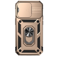 Support de bague antichoc support de voiture étui magnétique pour Iphone 17 Air 16E 16 15 Plus 14 Pro Max TPU PC caméra coulissante protéger couverture