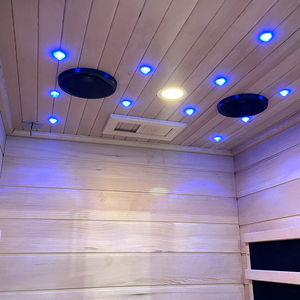 Sauna infrarouge en bois de pruche pour 1 à 2 personnes - Style moderne pour la maison/le <span class=keywords><strong>spa</strong></span>/l'hôtel (OEM pris en charge) - Product Image 5