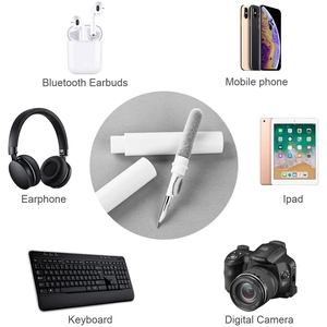 Herramienta de Limpieza para Auriculares Airpods <span class=keywords><strong>Pro</strong></span> 3 <span class=keywords><strong>2</strong></span> 1, Kit de Limpieza Duradero para Estuche de Auriculares, Cepillo y Pluma de Limpieza para <span class=keywords><strong>Xiaomi</strong></span> <span class=keywords><strong>Airdots</strong></span> 3Pro - Product Image 4