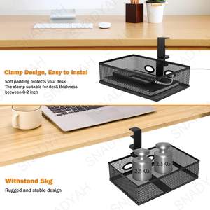 <span class=keywords><strong>Bureau</strong></span> maison Table <span class=keywords><strong>bureau</strong></span> maille métallique <span class=keywords><strong>360</strong></span> degrés <span class=keywords><strong>pivotant</strong></span> rangé sous le tiroir de <span class=keywords><strong>bureau</strong></span> pince-sur <span class=keywords><strong>bureau</strong></span> organisateur <span class=keywords><strong>plateau</strong></span> métal rotatif Caddy - Product Image 5