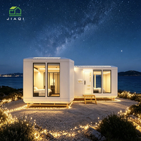 Casa Modular de Aluminio Anti-Fugas, Resistente a Huracanes, Grado Marino, Antioxidante, Tipo Cápsula Espacial, para Climas Tropicales Lluviosos