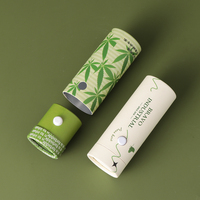Emballage Bravo OEM ODM, tube en papier de qualité alimentaire respectueux de l'environnement, cylindre imprimé sur mesure pour l'emballage d'aliments santé, de maquillage et de soins de la peau