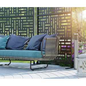 Pantalla de corte láser de acero inoxidable, divisores decorativos de aluminio para interiores, Biombos de pantalla personalizados, gran oferta - Product Image 2