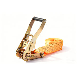 Jeu de cordes élastiques à double crochet Ton-mois-mètre Sangle d'arrimage tissée à cliquet robuste Crochets en plastique Caoutchouc <span class=keywords><strong>latex</strong></span> 25mm - Product Image 4