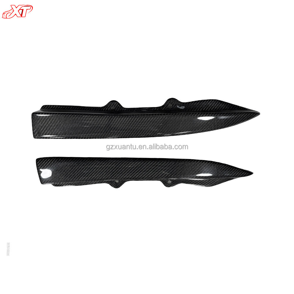 Divisor de parachoques trasero de fibra de carbono estilo PSM