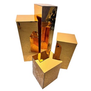 Nuovi Pannelli a Specchio Bifacciali per Matrimoni, Archi a Pilastro Rivestiti in Pellicola, Decorazioni per Corridoi, Area di Benvenuto, Allestimenti Floreali, Torte - Product Image 2