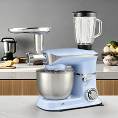 Máy Trộn Đứng 3 Trong 1 Chức Năng Muli Dung Tích Lớn 1000W 5l Với Máy Xay Thịt Và Phụ Kiện Máy Xay Sinh Tố - Product Image 3