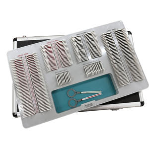 Juego de lentes de prueba oftálmica de 266 piezas con estuche de aluminio para clínica oftalmológica o tienda de Optometría - Product Image 2