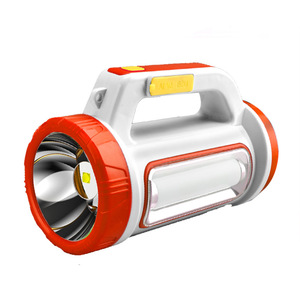 ไฟฉาย LED พลังงานแสงอาทิตย์ พร้อมแผงโซลาร์เซลล์แบบชาร์จ USB ไฟฉุกเฉินสำหรับใช้งานกลางแจ้ง ควบคุมด้วยระบบสัมผัส ตัวเครื่องทำจากพลาสติก รองรับแรงดันไฟฟ้าขาเข้า 6V - Product Image 3