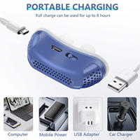 Appareil de soin nasal mini EMS rechargeable par USB, pour le soin local de la peau du nez, le conditionnement de l'épiderme, la relaxation nocturne et le soin quotidien du nez