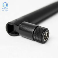 Antenne de bâton de colle RF sans fil à Gain élevé connecteur mâle en caoutchouc LTE amplificateur de Signal Mobile antenne WiFi externe trapue