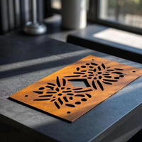 ASTM A588 S355JOWP S355j2nw 10mm-20mm a roulé la plaque d'acier laminée à chaud Panneau de carbone de feuille de plaque d'acier de Corten pour la conception d'art de mur