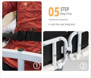 MSMT sollevatore paziente idraulico sedia a rotelle ospedale-grado Commode body sedia da doccia con bagno comodino casa comodino - Product Image 4