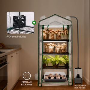 ينمو الفطر من 4 طبقات مع مصابيح نمو ليد للزراعة في الأماكن المغلقة - Product Image 6