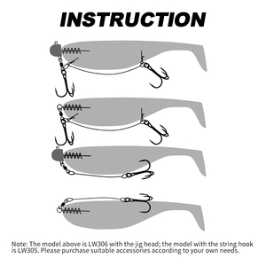 เหยื่อตกปลาแบบจมน้ำ ขนาด 170 มม. น้ำหนัก 35 กรัม รูปทรง T-Tail Swimbait สำหรับตกปลาทะเล เช่น ปลากะพง ปลาทูน่า ปลาไพค์ ปลาแซนเดอร์ ใช้ตกปลาจากเรือ ชายหาด หรือตีเหยื่อชายฝั่ง - Product Image 3