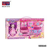 Poupée de mode pour filles, simulation de jeu de maquillage pour enfants