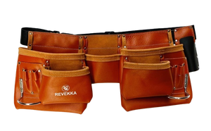 Chất lượng cao OEM 11-Pocket tan da rvk11tl công cụ <span class=keywords><strong>Pouch</strong></span> tùy chỉnh Heavy Duty công cụ Túi - Product Image 3