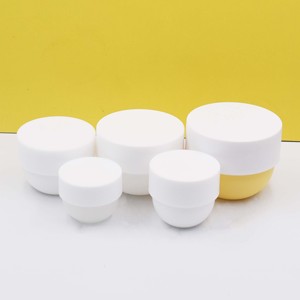 Scrub chai Trắng <span class=keywords><strong>PP</strong></span> nhựa mỹ phẩm Jar cho chăm sóc da 30ml 50ml <span class=keywords><strong>75ml</strong></span> 100ml cho kem và kem dưỡng da - Product Image 4