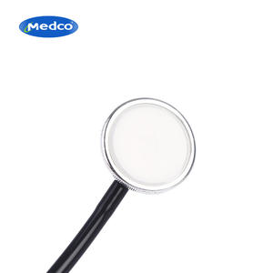 Estetoscopio de un Solo Cabezal Medco de 75 cm, Negro, para Enseñanza Médica y Diagnóstico, de Aleación de Aluminio y Tubo de PVC, MK01-100A - Product Image 2
