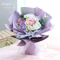 Buket Bunga Sabun Kering Abadi Grosir - Ramah Lingkungan Tahan Lama untuk Hari Ibu, Hari Valentine, Wisuda & Pernikahan