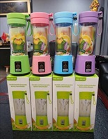 Draagbare elektrische sapcentrifuge blender oplaadbaar mini 6 messen smoothie fruitprofessor draadloos thuis op voorraad