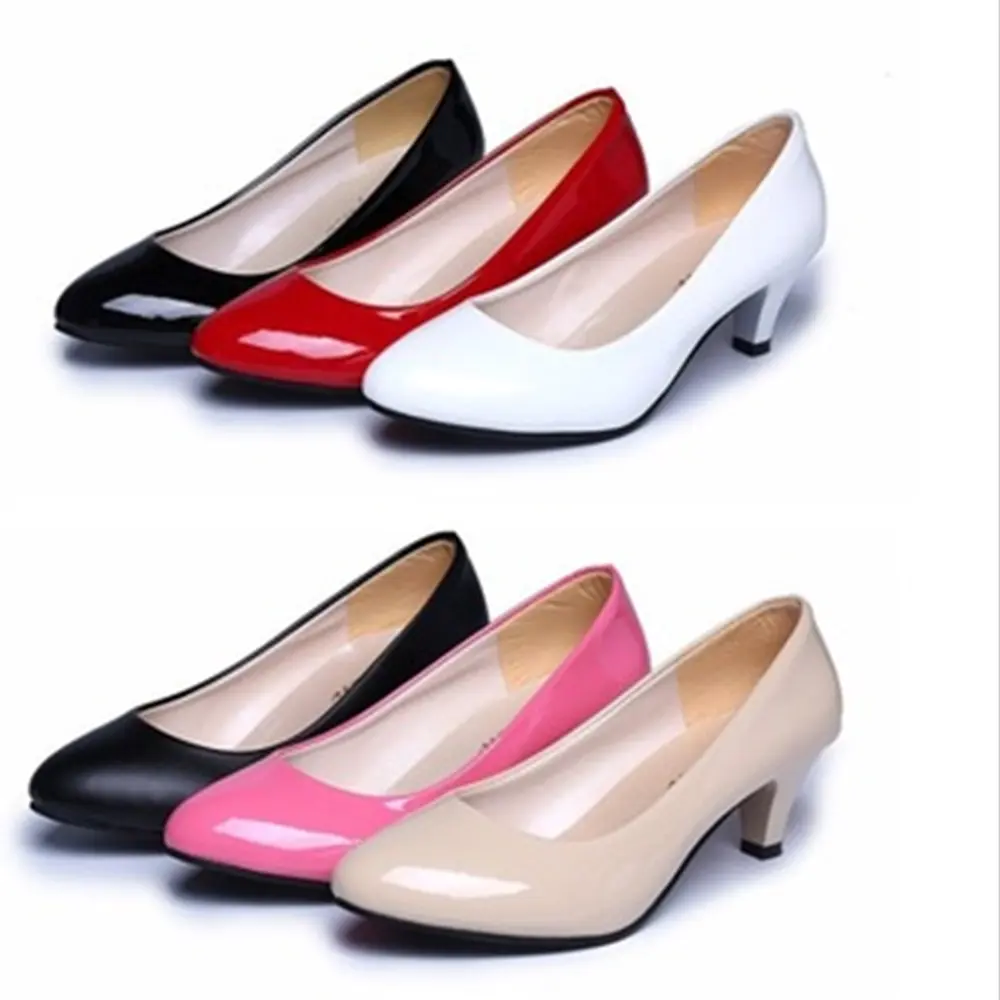Fancy office lady high heel shoes wholesale dress shoes women