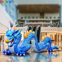 Dragon gonflable géant publicitaire Mascottes gonflables de dragon chinois adaptées aux décorations et activités de vacances