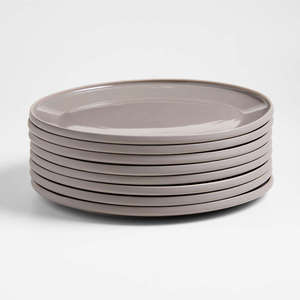 Vajilla de Porcelana Taupe Minimalista de Lujo, Apta para Lavavajillas y Microondas, Sostenible y Personalizable para Uso en el Hogar y Restaurantes - Product Image 4