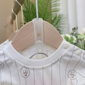 Pijama de Algodón 100% Transpirable con Estampado de Dibujos Animados, Clase A, para Bebés, de Cintura Alta, con Protección para el Vientre, Conjunto de Dos Piezas, 0-24 Meses, Otoño - Product Image 4