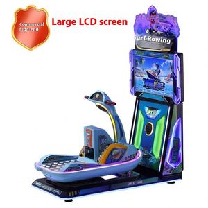 New Kidsren's Interactive Commercial Home Game Console Coin-Operated <b>Amusement</b> <b>Machine</b> Featuring Surfing 3D Racing for Coin Push - Product Image 5