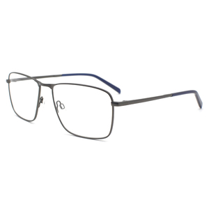 HG7071 Montures <span class=keywords><strong>de</strong></span> lunettes métalliques surdimensionnées pour hommes <span class=keywords><strong>de</strong></span> qualité supérieure <span class=keywords><strong>Grande</strong></span> <span class=keywords><strong>taille</strong></span> 59 mm Monture <span class=keywords><strong>de</strong></span> lunettes optiques à monture complète pour hommes - Product Image 2