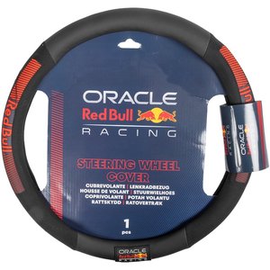 Coprivolante per auto Powerbar nero/rosso - Product Image 1