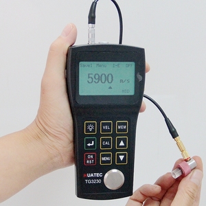 Testeur d'épaisseur de revêtement ultrasonique numérique portable à double mode LCD pour matériaux minces en métal 0,5-600 400 mm - Product Image 3