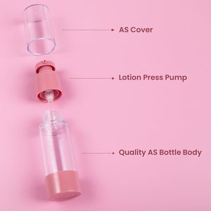 Flacons pompe sans air en verre de 30 ml (1 oz) rechargeables, étanches, pour voyages, cosmétiques, soins de la peau, parfums, huiles essentielles - Product Image 6