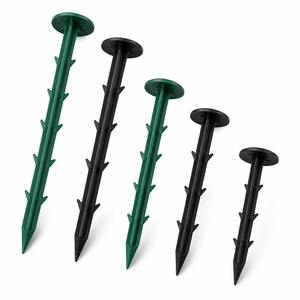 Piquets de fixation en plastique pour tissus de <span class=keywords><strong>paillage</strong></span>, géotextiles et couvertures de sol de jardin - Product Image 6