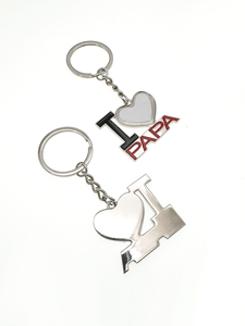 Llavero Creativo con Forma de Corazón de Aleación para Fotos Digitales - Regalo de Moda para Cumpleaños, Día del Padre y Día de la Madre - Product Image 4