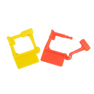 मेडिकल एयरलाइन डिस्पोजेबल लॉक सुरक्षा प्लास्टिक पैडलॉक सील HYPD-001 - Product Image 4