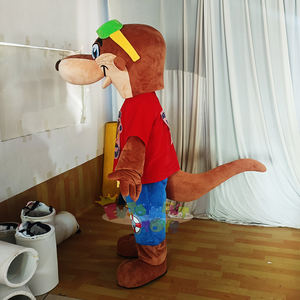 Promoción al por mayor: Adorable <span class=keywords><strong>disfraz</strong></span> de Mascota de nutria, traje de Cosplay de dibujos animados de nadador superestrella para fiestas y eventos temáticos - Product Image 2