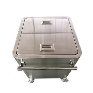 COCINA VICTORY, Cubo de arroz y harina de acero inoxidable personalizado, equipo de restaurante comercial para Cocina - Product Image 5