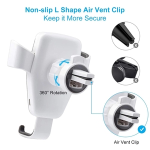 Support de téléphone pour <span class=keywords><strong>voiture</strong></span> avec <span class=keywords><strong>chargeur</strong></span> <span class=keywords><strong>induction</strong></span> sans fil, Charge rapide, pour iPhone, Samsung, <span class=keywords><strong>Huawei</strong></span>, mi - Product Image 6
