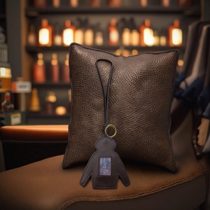 Boshiho Customized Genuine Leather Keychain Elegant Key Holder Gift with Multi-Function Key Chain Handmade Fashion <b>Bag</b> <b>Charm</b> - Product Image 3