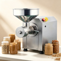 Machine automatique électrique pour broyer les cacahuètes, les pistaches, les fèves de cacao, machine à raffiner le chocolat, machine de transformation des noix